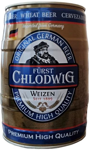 Пиво Furst Chlodwig Weizen 5л 5,3%